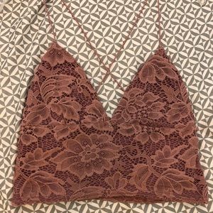 UO Kimchi Blue bralette crop